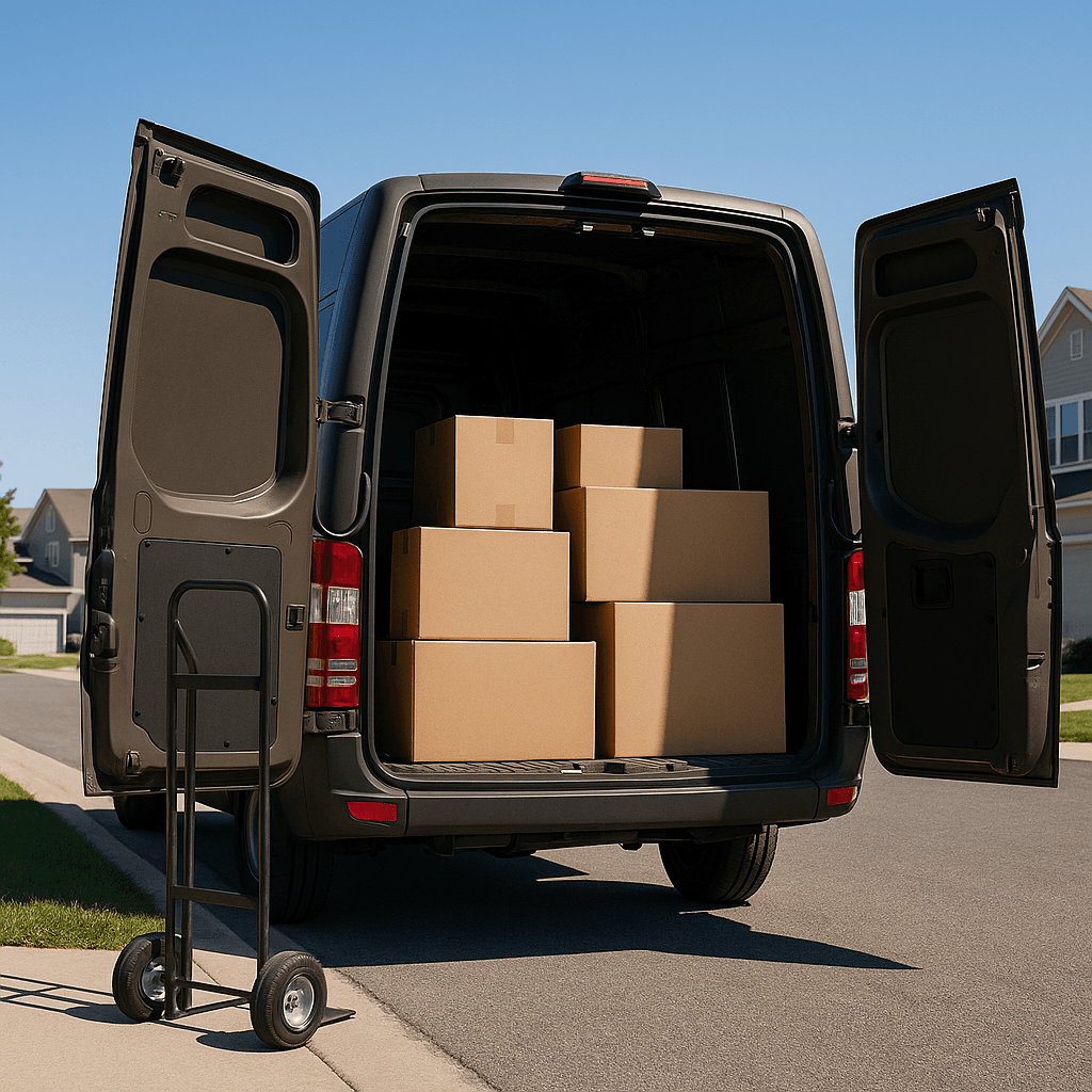 Courier & Delivery Service startup costs illustration — typical equipment and setup