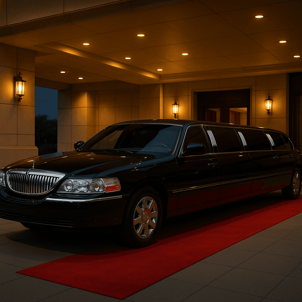 Limousine & Car Service startup costs illustration — typical equipment and setup