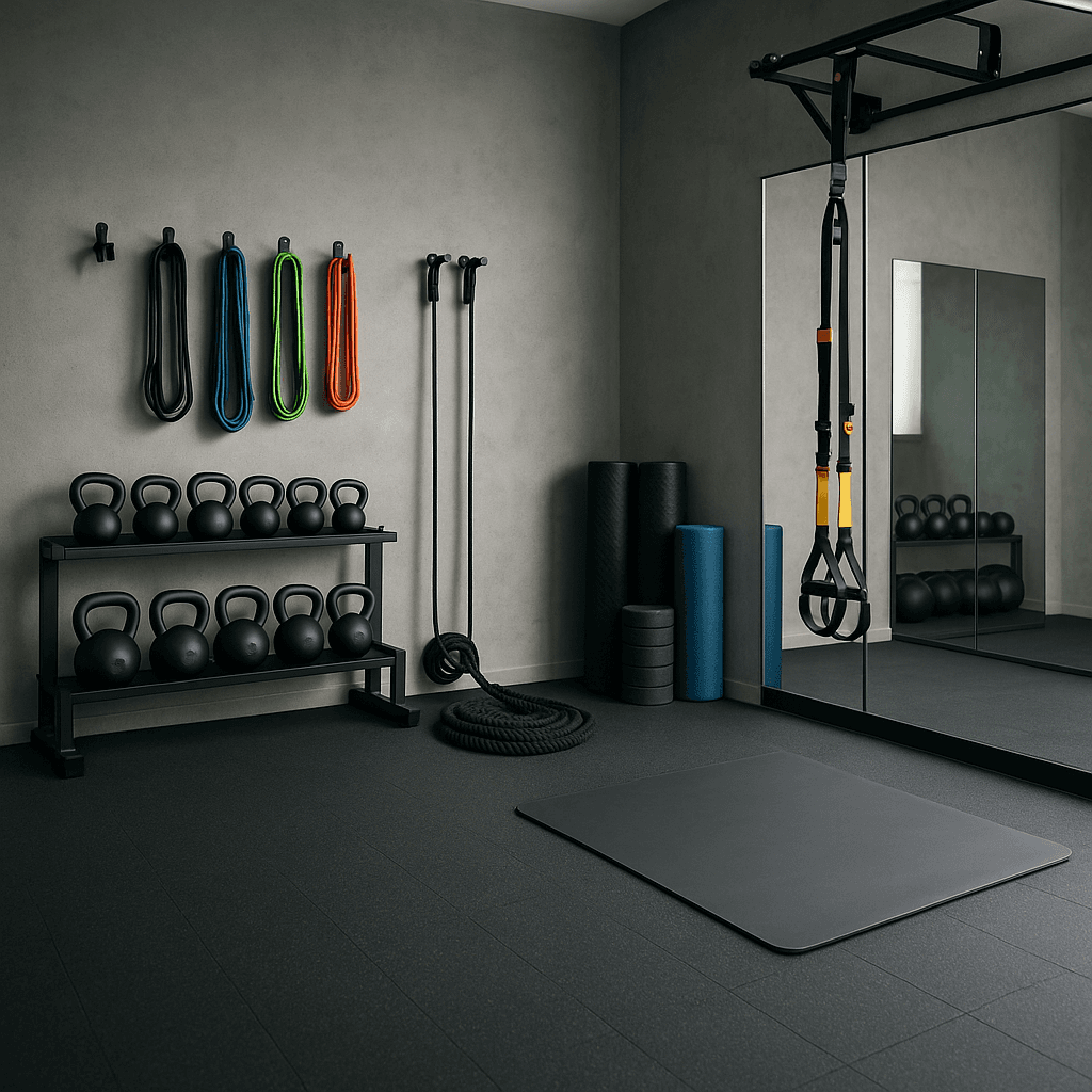 Personal Training Business startup costs illustration — typical equipment and setup