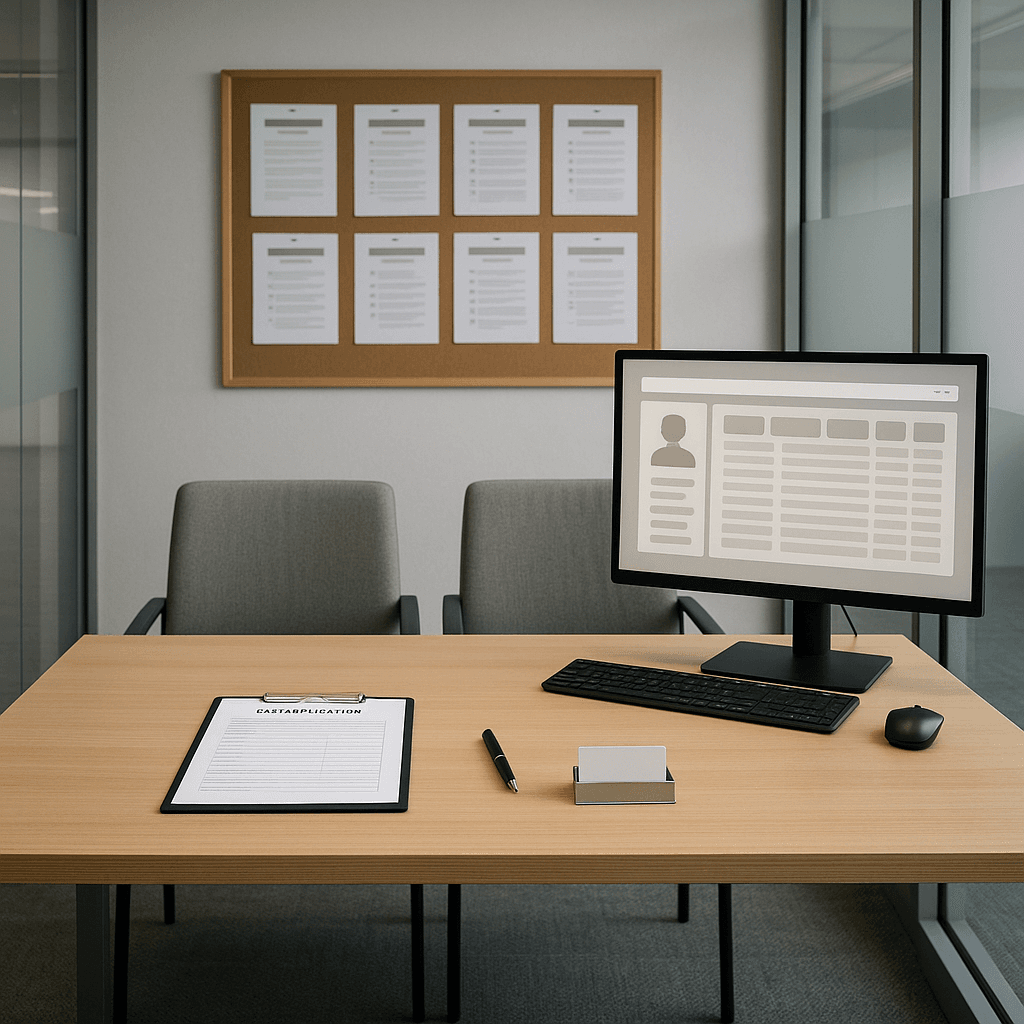 Staffing Agency startup costs illustration — typical equipment and setup