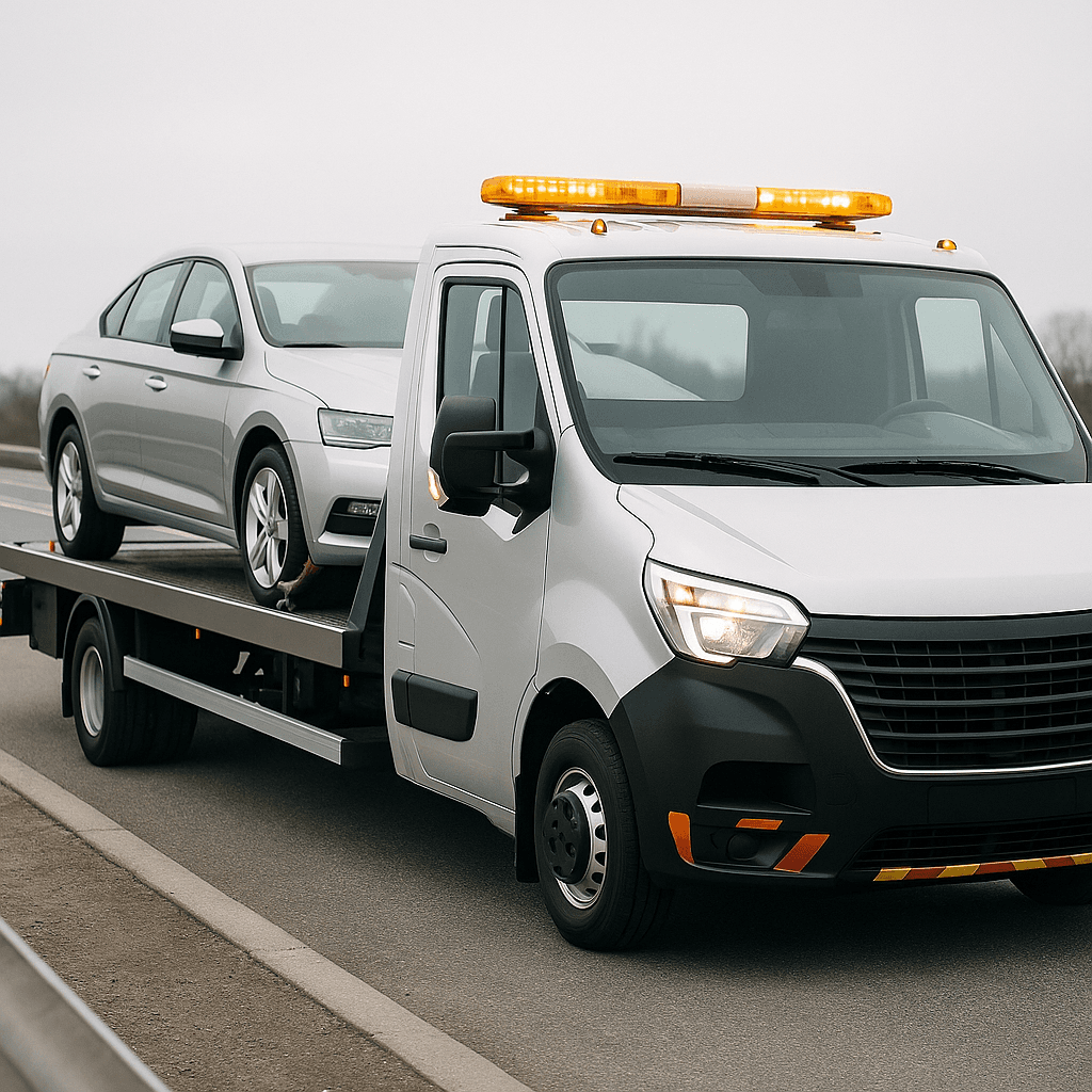 Towing Company startup costs illustration — typical equipment and setup