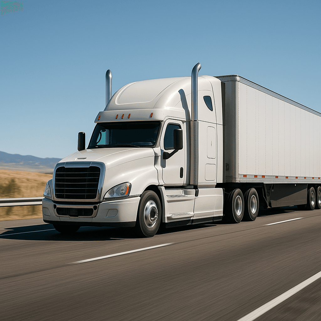 Trucking Company startup costs illustration — typical equipment and setup