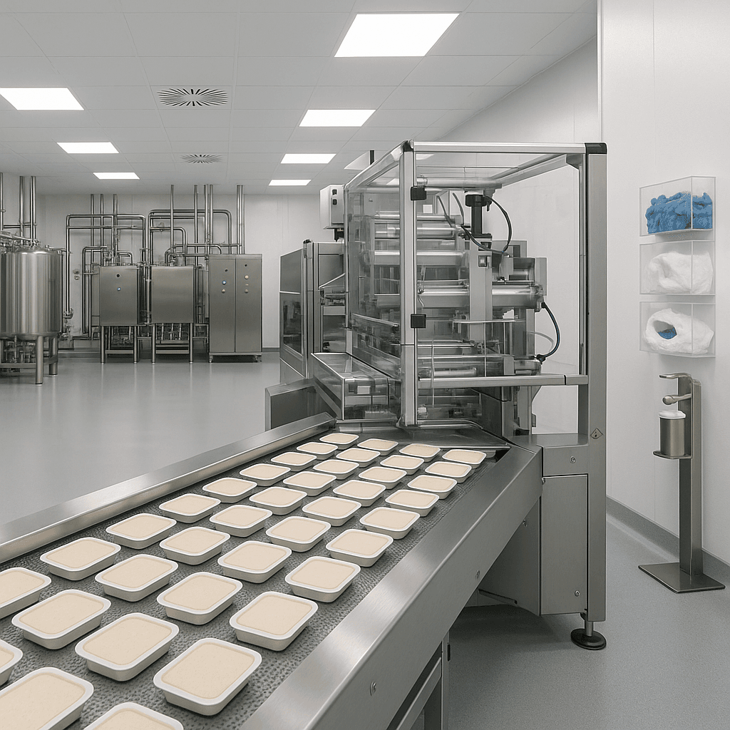 Food Processing Business startup costs illustration — typical equipment and setup