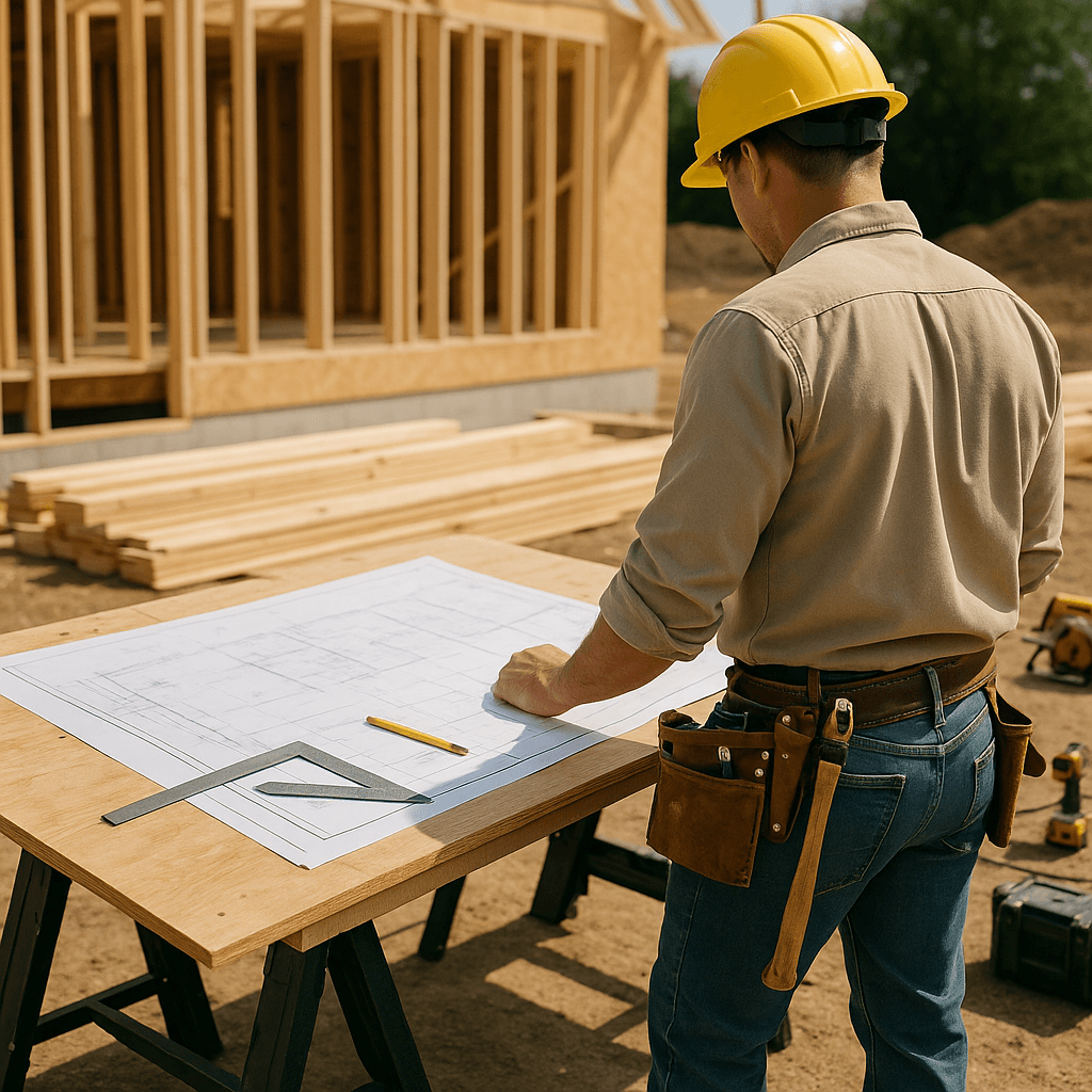 General Contracting Business startup costs illustration — typical equipment and setup