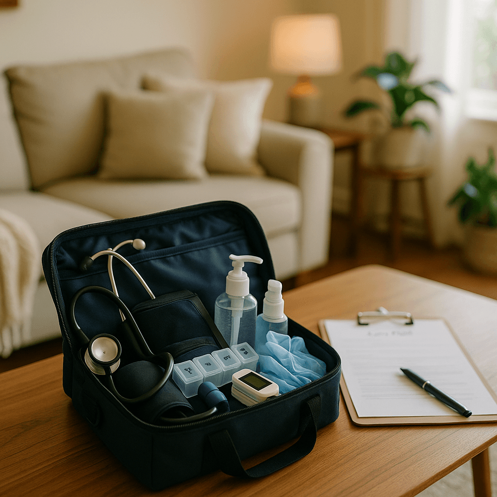 Home Health Care Agency startup costs illustration — typical equipment and setup