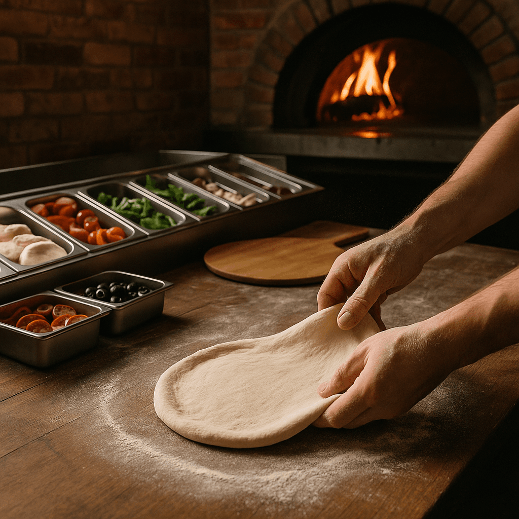 Pizza Shop startup costs illustration — typical equipment and setup