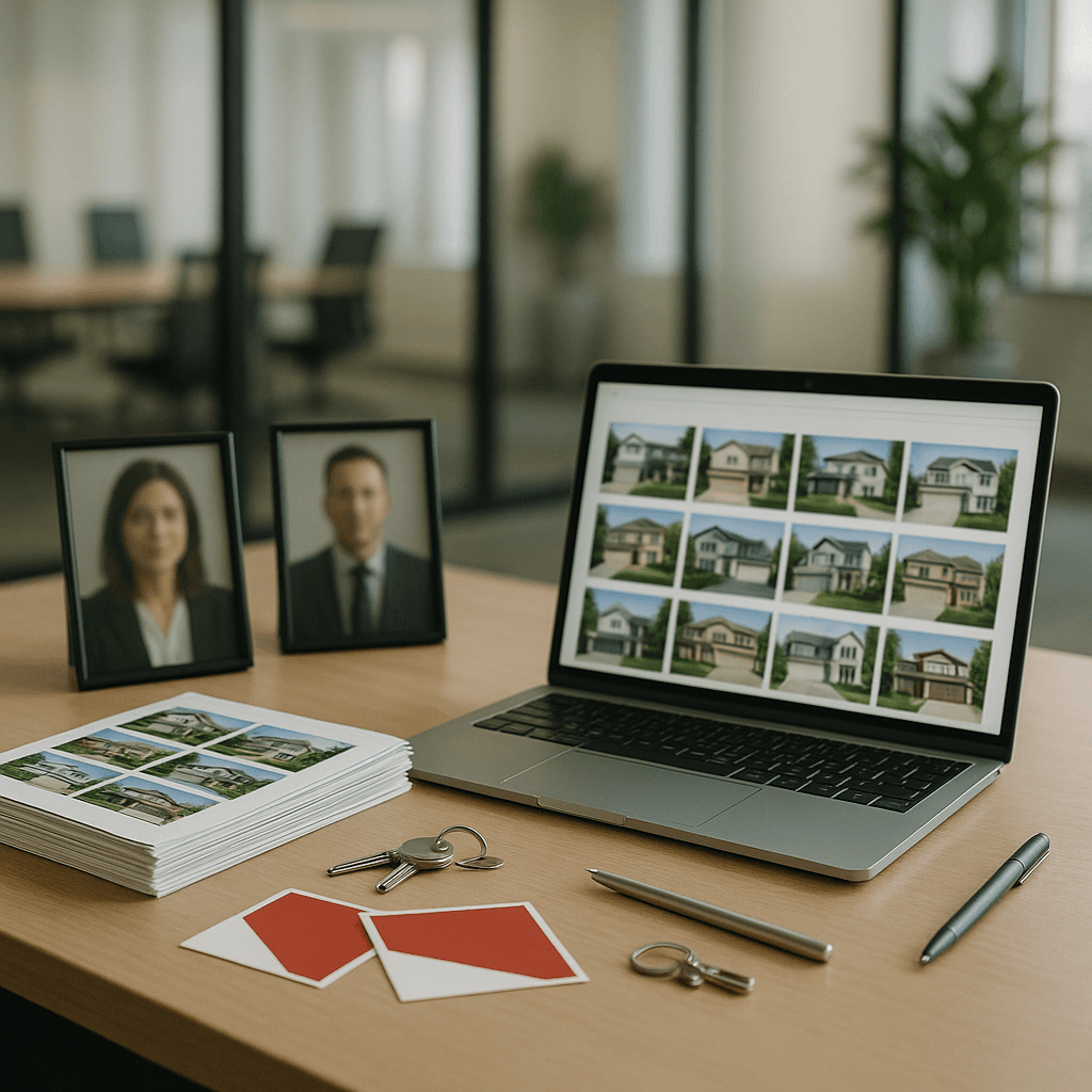 Real Estate Agency startup costs illustration — typical equipment and setup