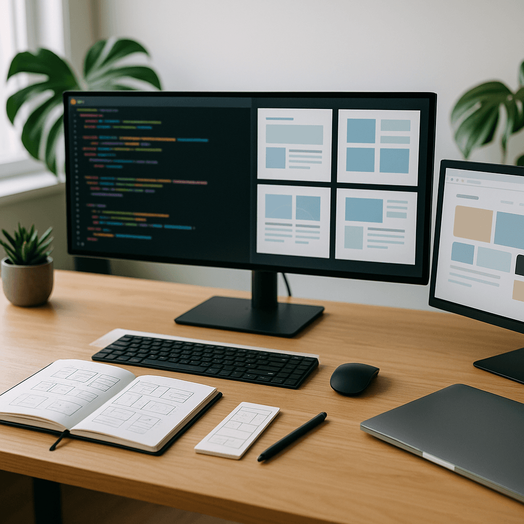 Web Development Agency startup costs illustration — typical equipment and setup