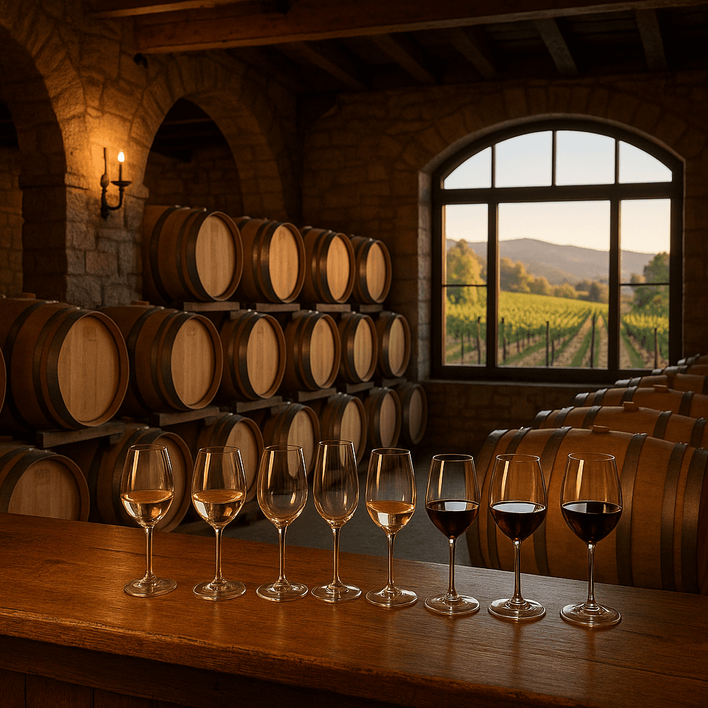 Winery startup costs illustration — typical equipment and setup